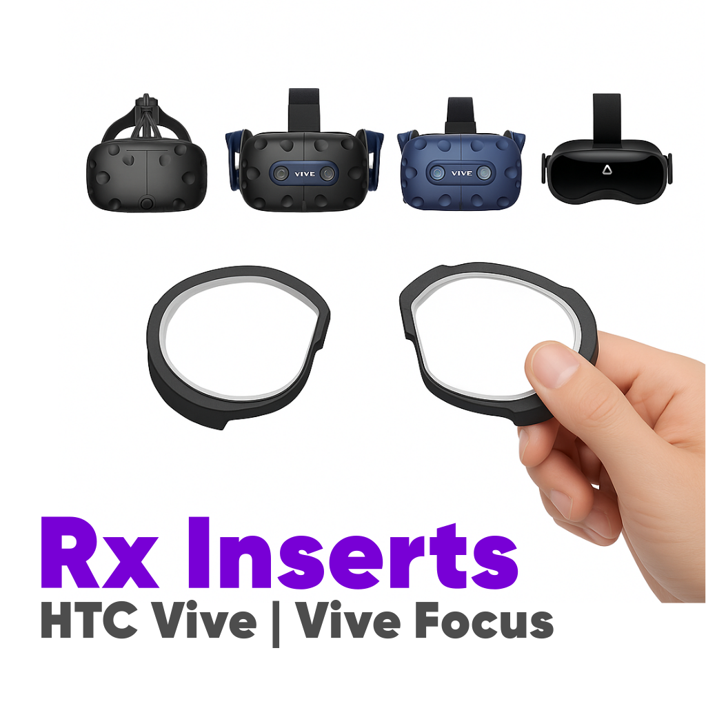 HTC Vive, Vive 2, Vive Pro | Vive Focus 3 - Prescription Lens Inserts